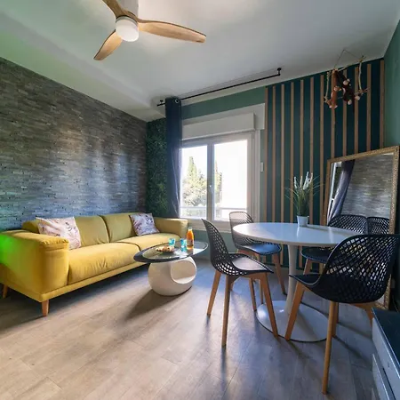La Jungle, Centre Ville, Videoprojecteur, Proche Gare Et Commerce, 150m De La Apartment Vallauris